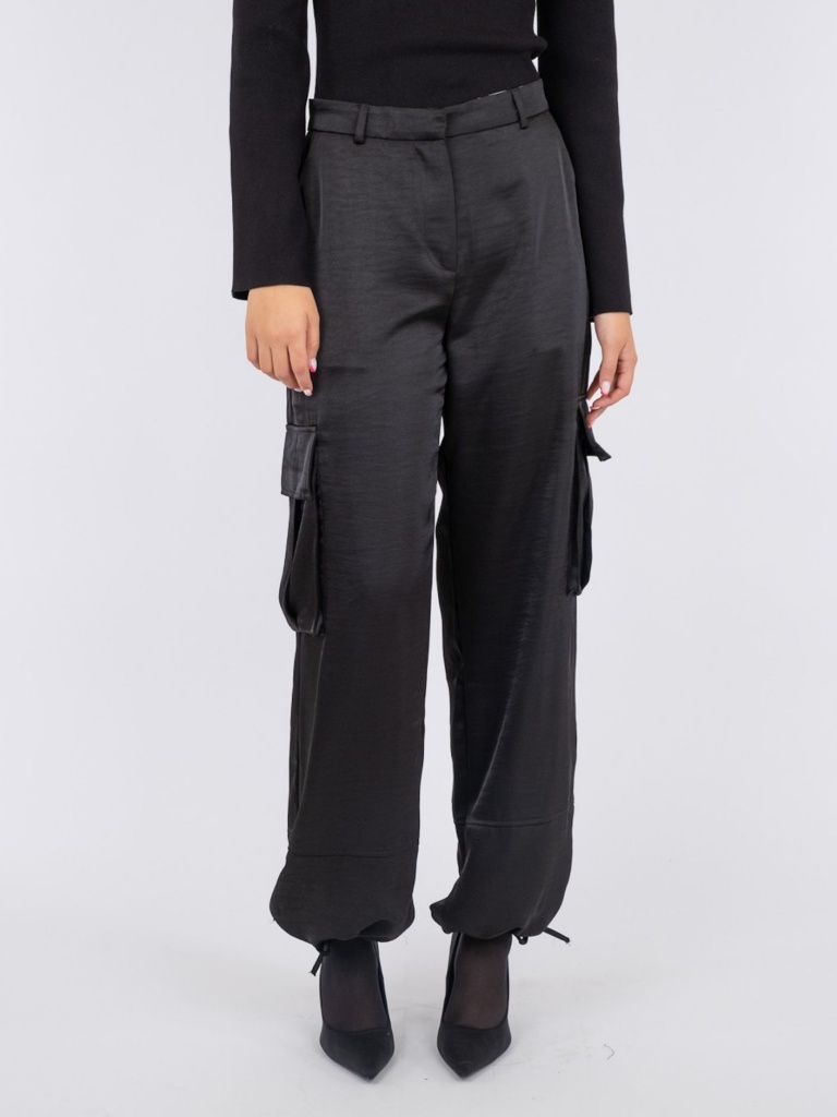 Neo Noir Romy Heavy Sateen Pants
